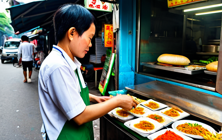 사용자 세그먼트 발굴을 위한 실제 적용 사례 - **Prompt:** A young Vietnamese woman, fully clothed in modern office attire, working on a laptop in ...