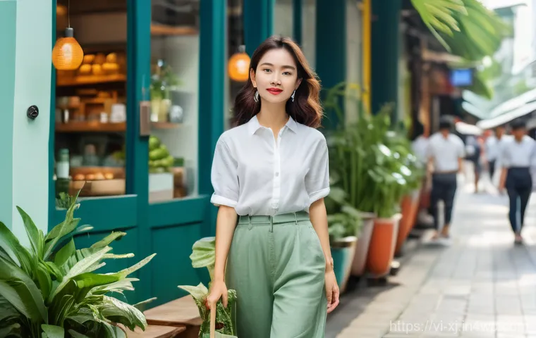 최신 트렌드를 반영한 사용자 세그먼트 발굴 - **Prompt: The Eco-Conscious Urban Vietnamese Millennial**
    A vibrant, natural-light portrait of a...