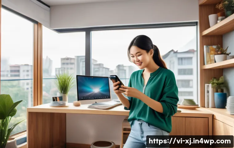 세그먼트별 마케팅 성과 극대화 전략 - A vibrant Vietnamese young adult shopping online with a smartphone, dressed in casual modern clothin...